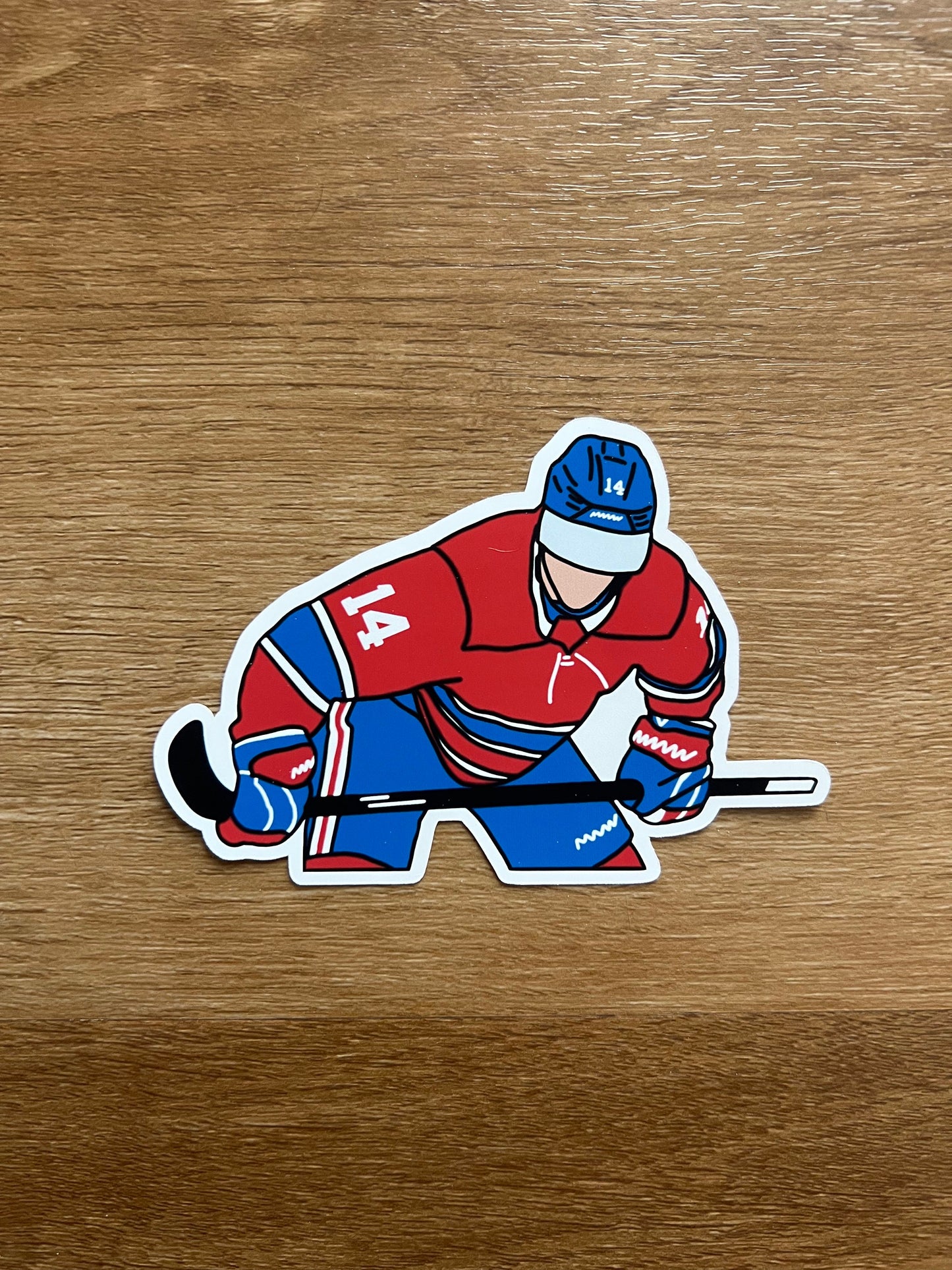 Montreal Canadiens - Nick Suzuki - Die Cut Sticker
