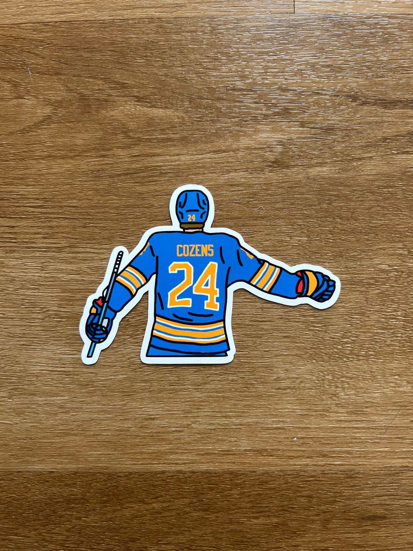 Buffalo Sabres - Dylan Cozens - Die Cut Sticker
