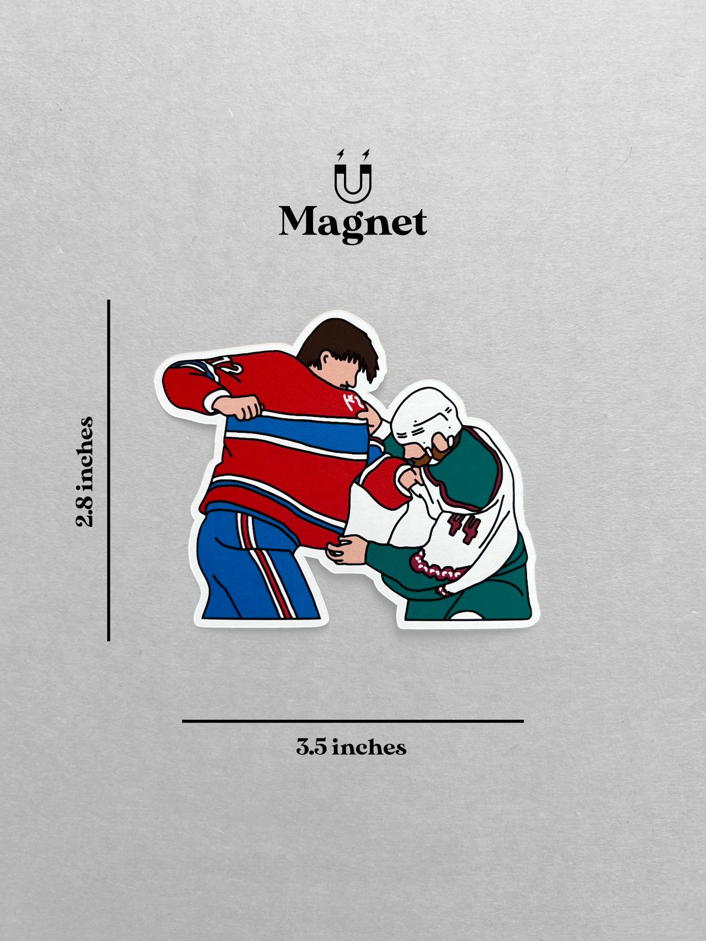 Montreal Canadiens | Arber Xhekaj | Fridge Magnet