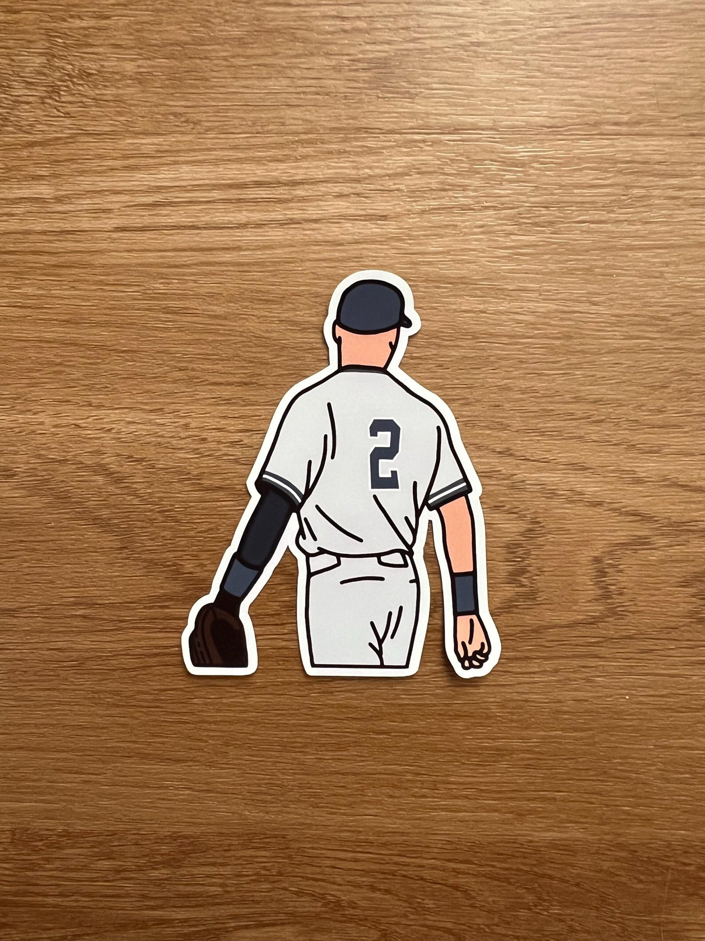 New York Yankees - Derek Jeter - Die Cut Sticker