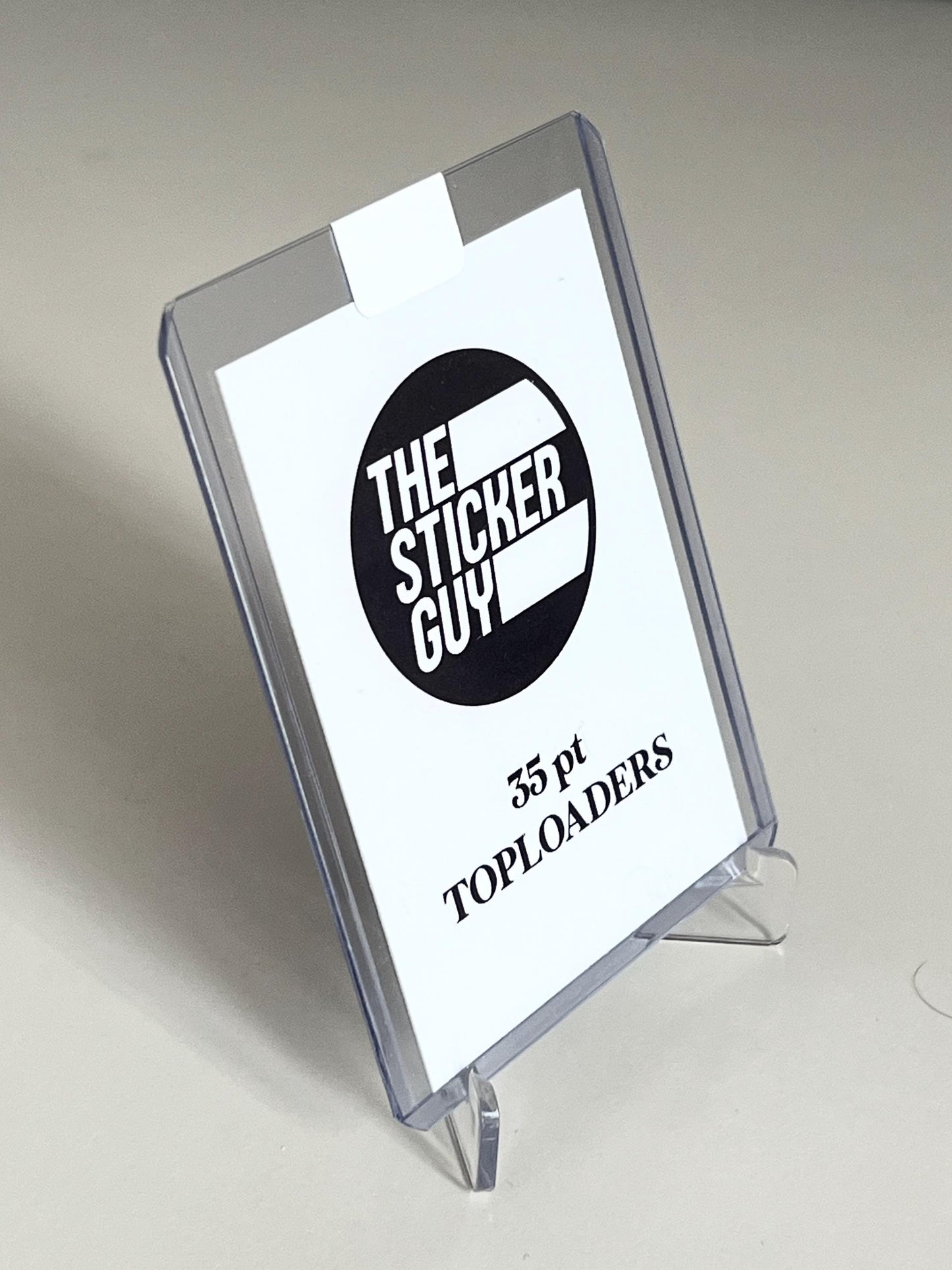 Custom 35pt Top Loader Stickers (wide) - Pack of 72