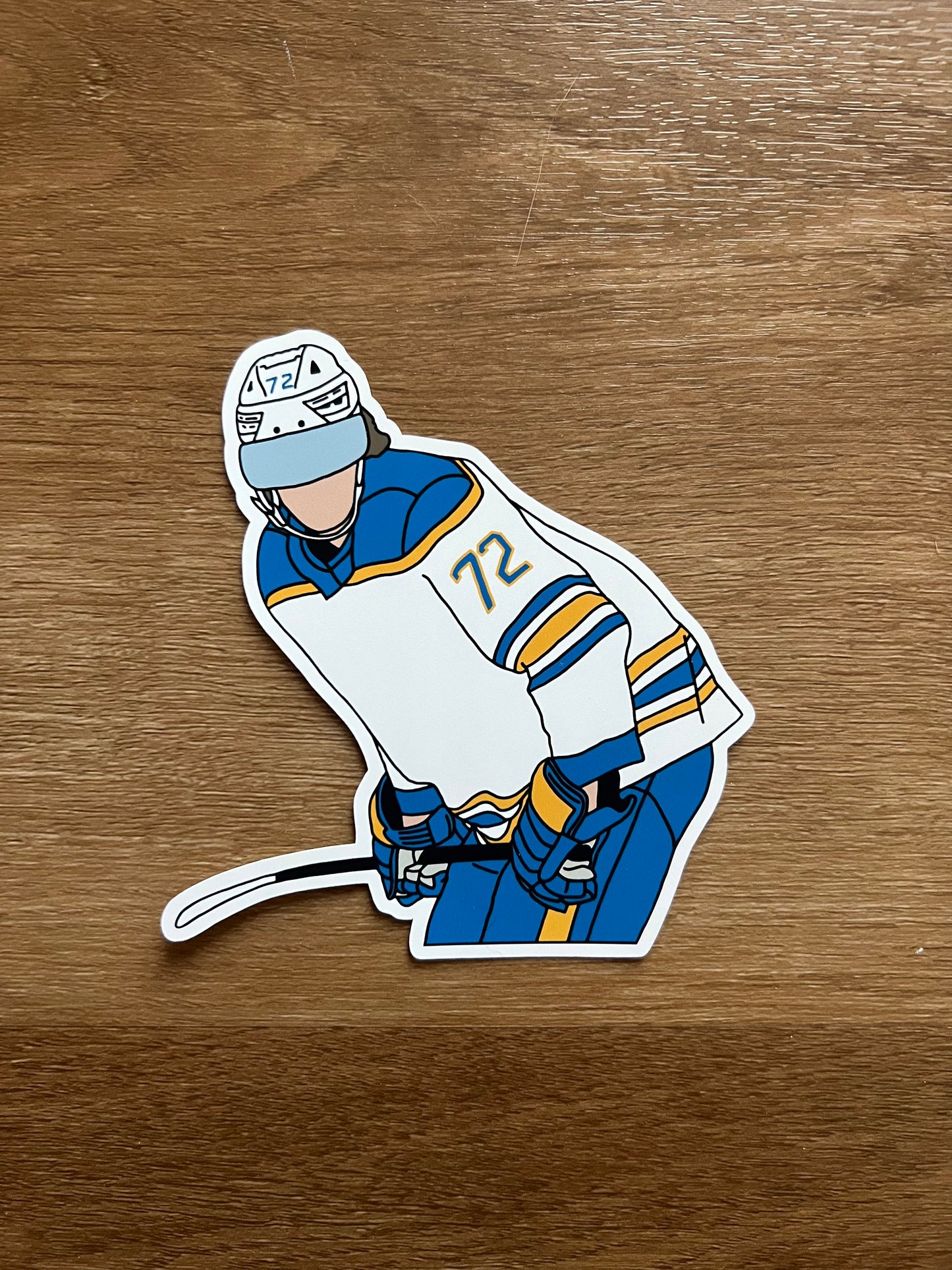 Buffalo Sabres - Tage Thompson - Die Cut Sticker