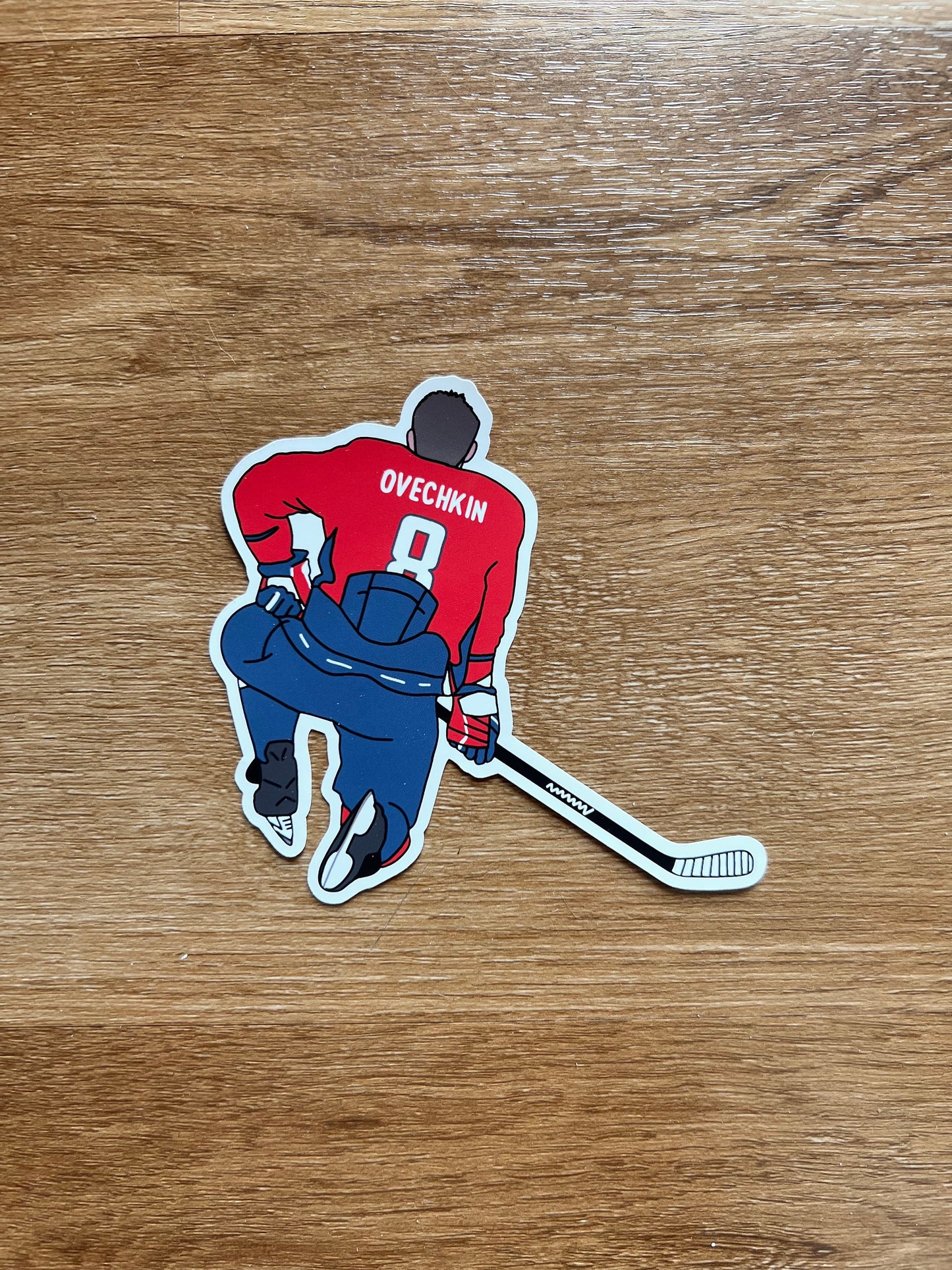 Washington Capitals - Alexander Ovechkin - Die Cut Sticker