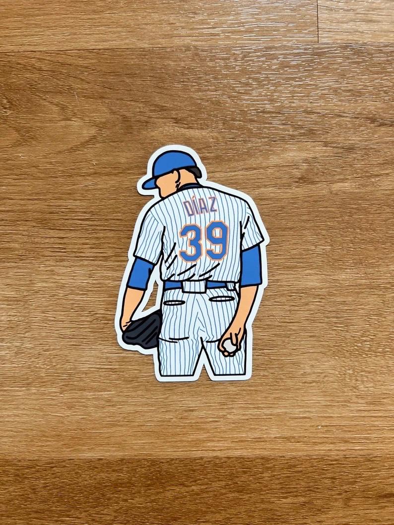 New York Mets - Edwin Diaz - Die Cut Sticker