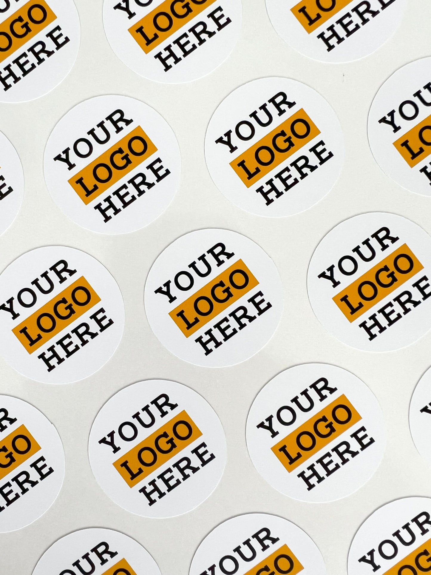 Custom 1.5" round stickers (Pack of 25)