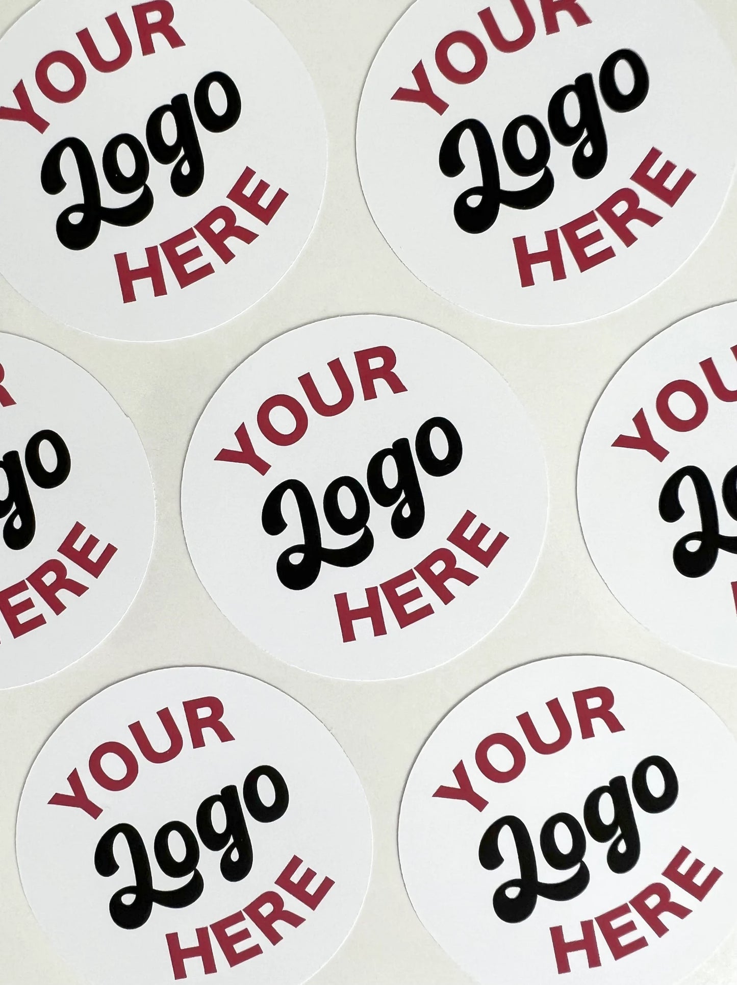 Custom 2" round stickers (Pack of 16)
