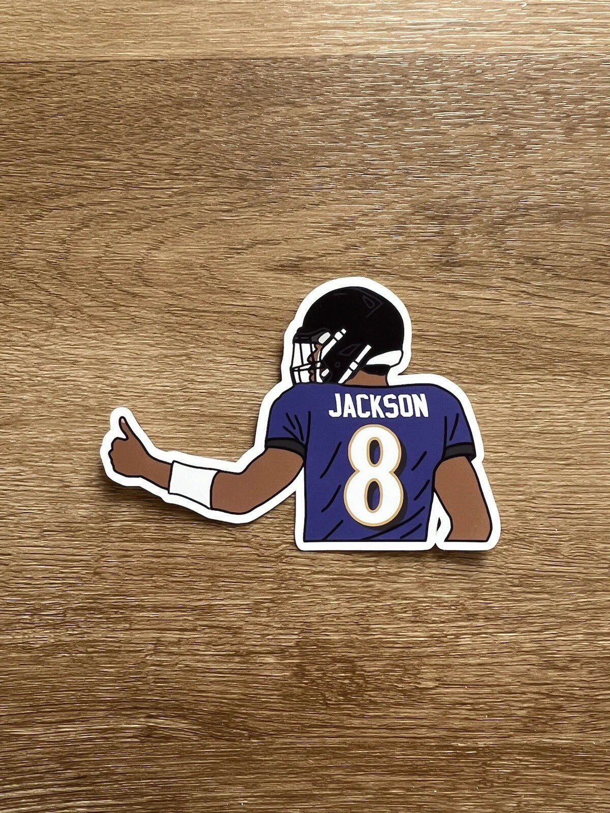 Baltimore Football - Lamar Jackson - Die Cut Sticker