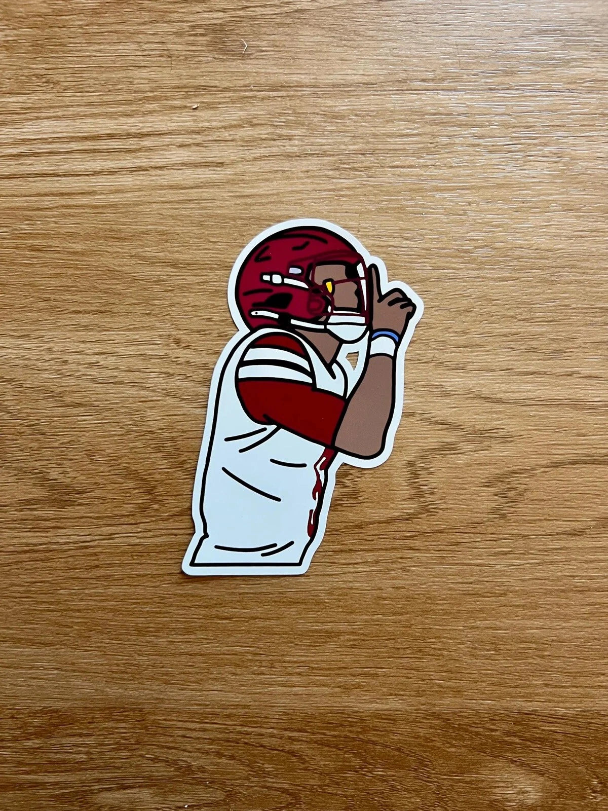 Washington Football - Jayden Daniels - Die Cut Sticker