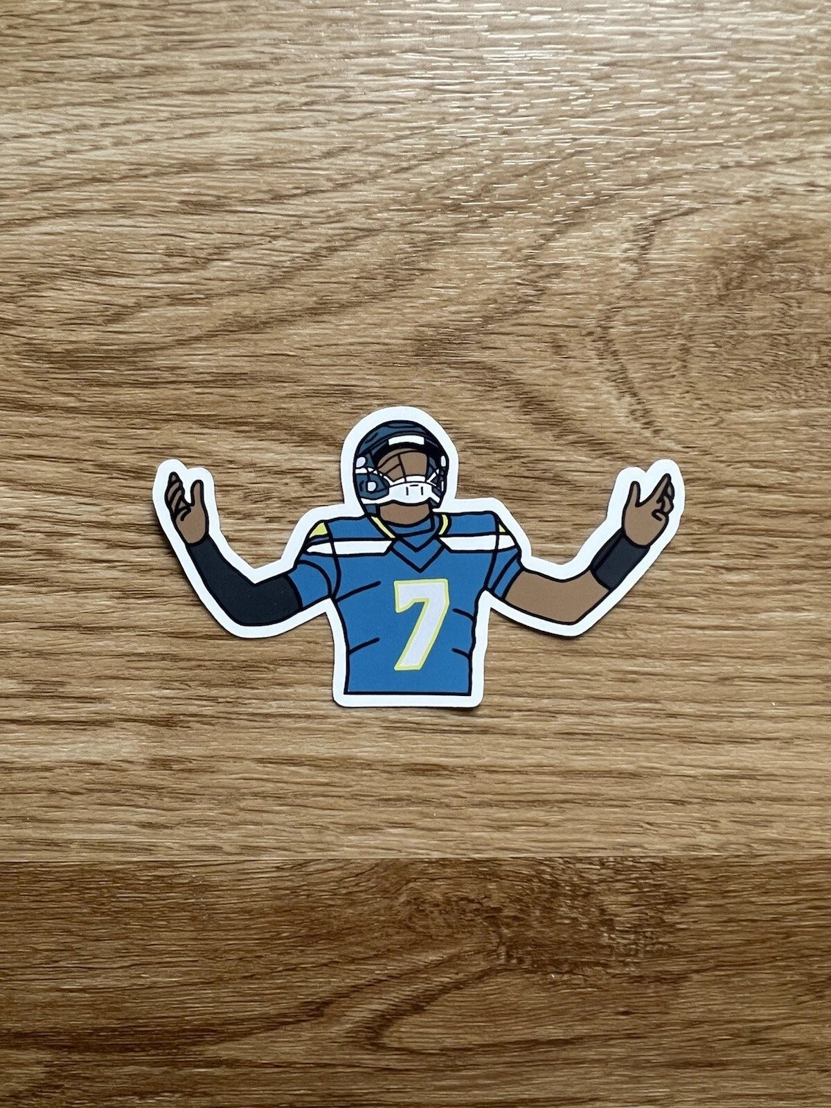 Seattle Football - Geno Smith - Die Cut Sticker