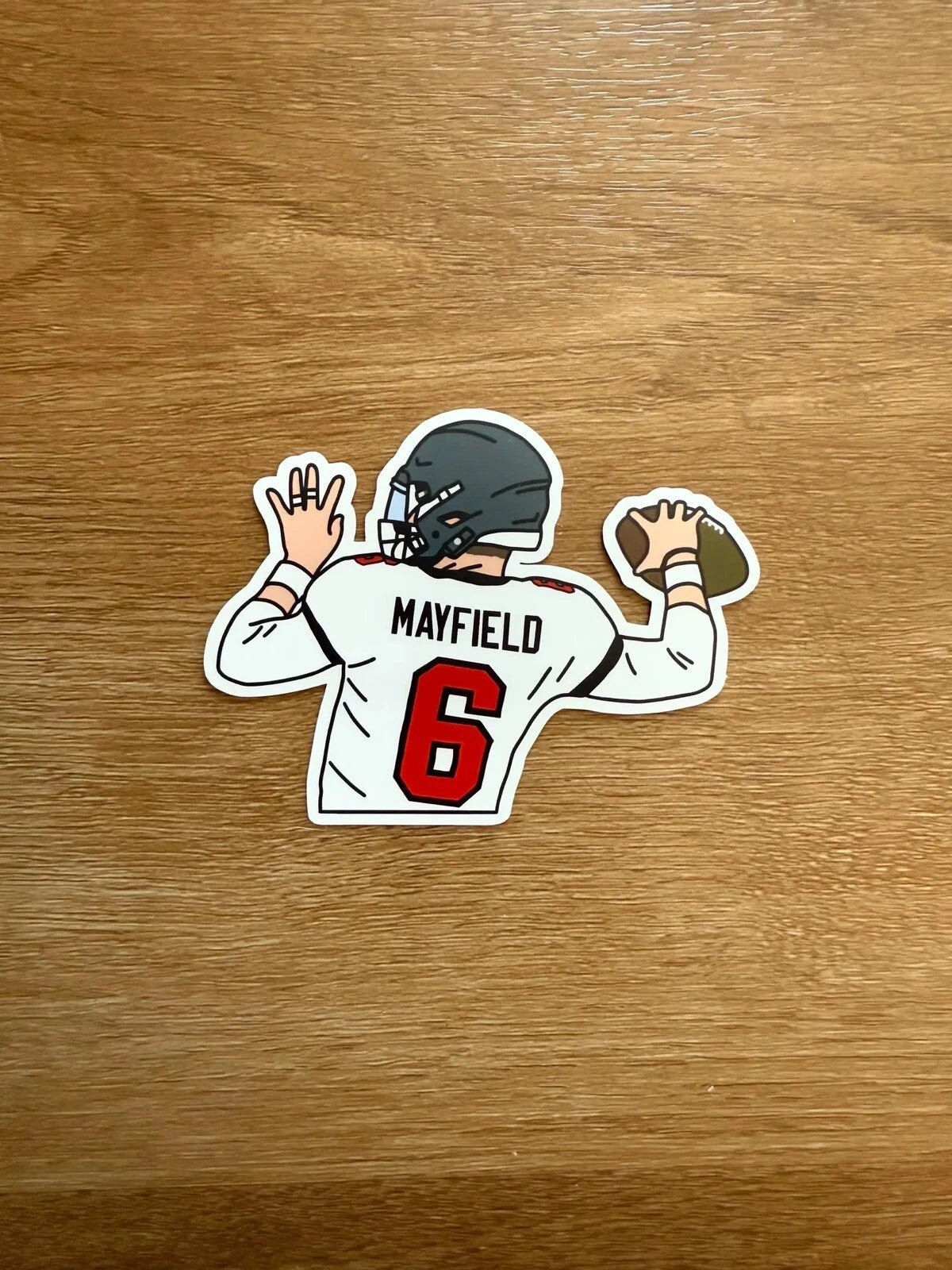 Tampa Bay Football - Baker Mayfield - Die Cut Sticker