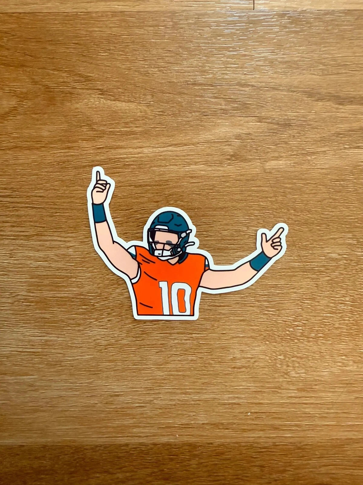Denver Football - Bo Nix - Die Cut Sticker
