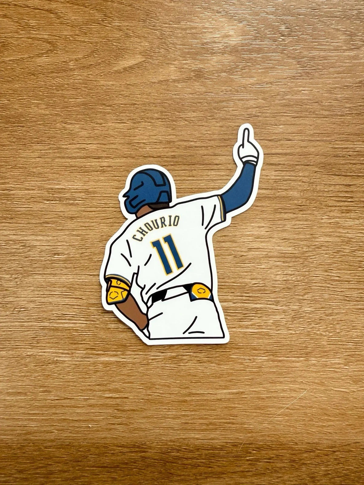Milwaukee Baseball - Jackson Chourio - Die Cut Sticker