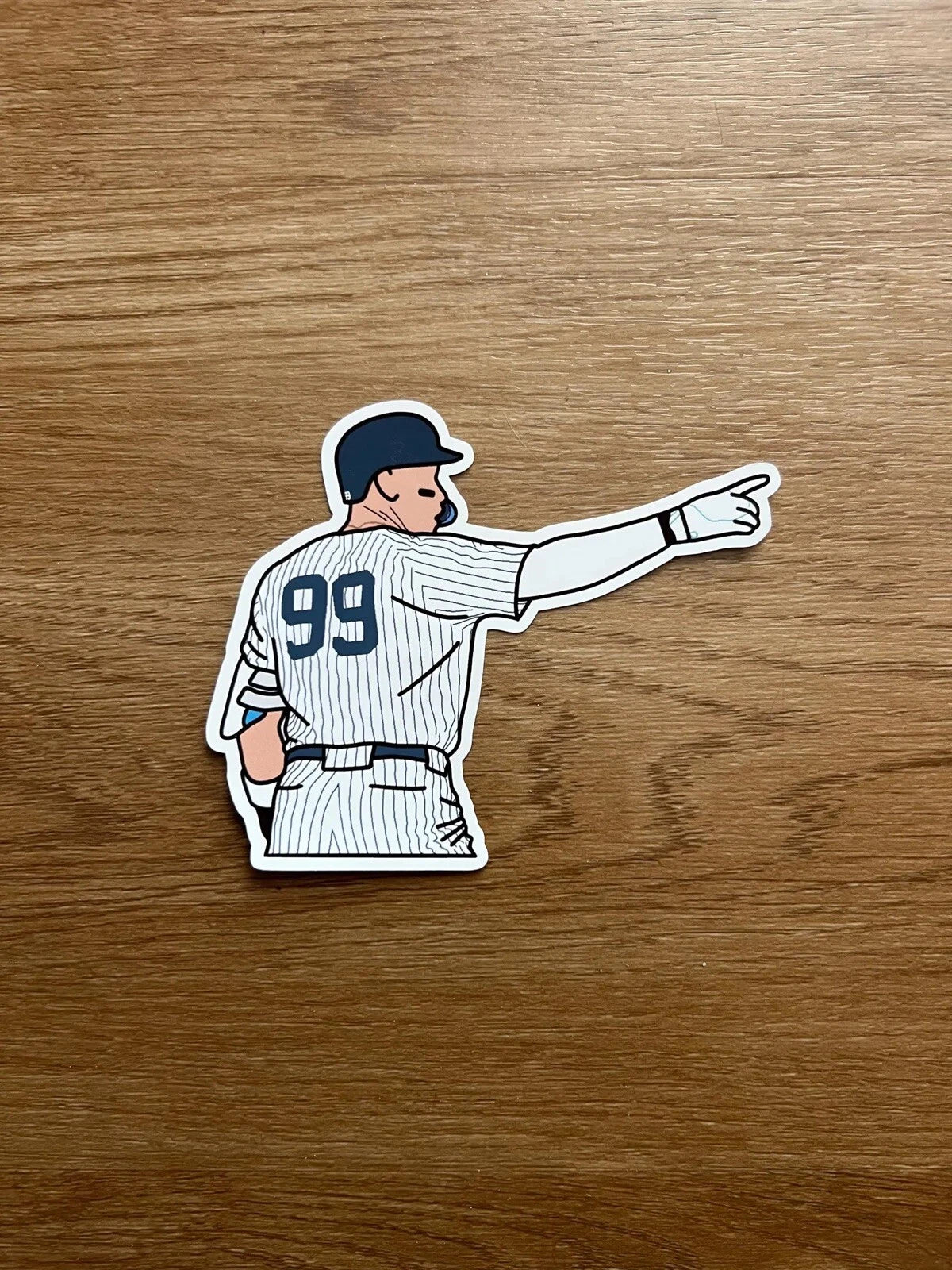 New York Baseball - Aaron Judge - Die Cut Sticker