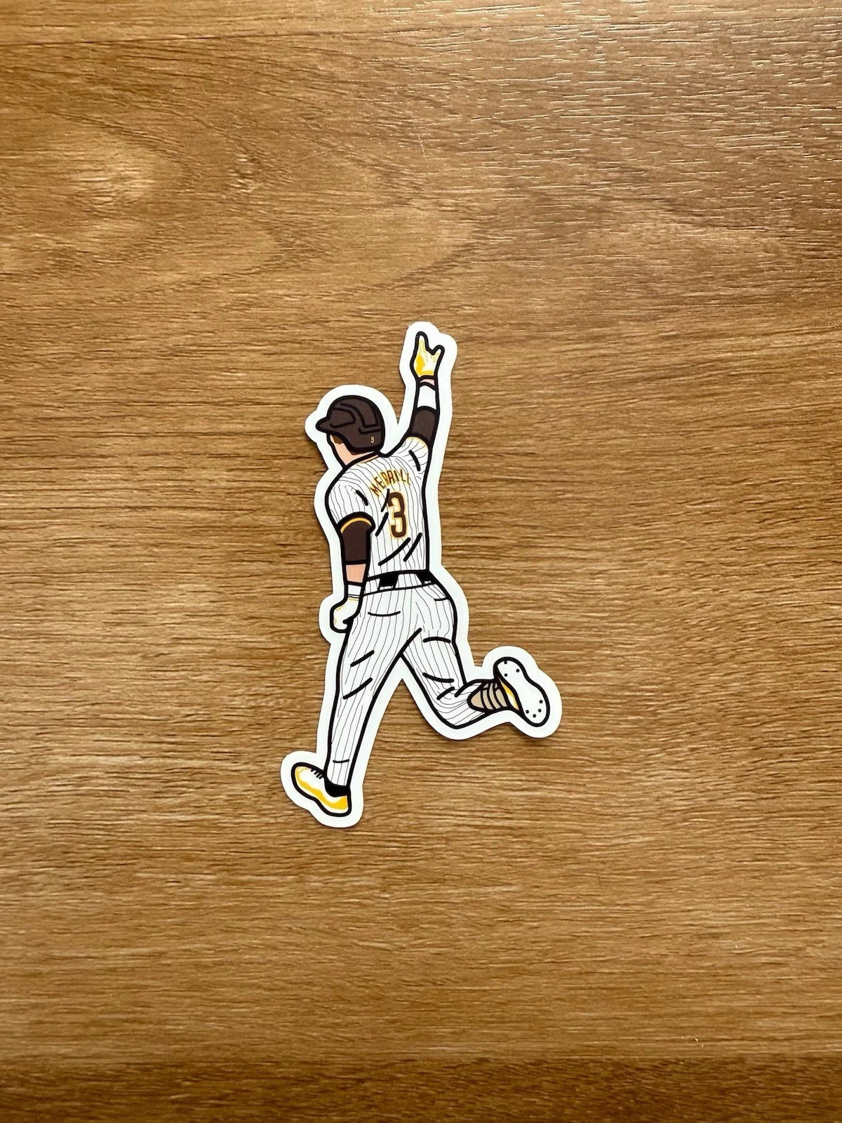 San Diego Baseball - Jackson Merrill - Die Cut Sticker