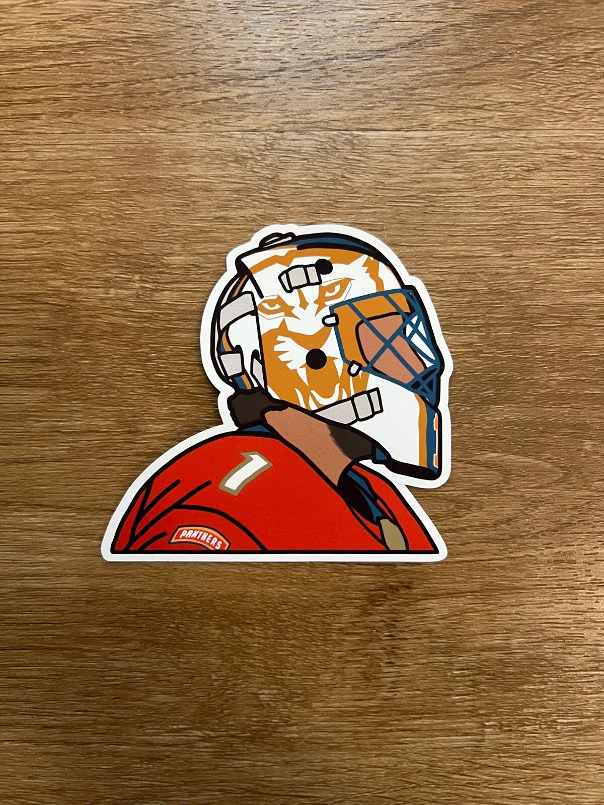 Florida Hockey - Roberto Luongo - Die Cut Sticker