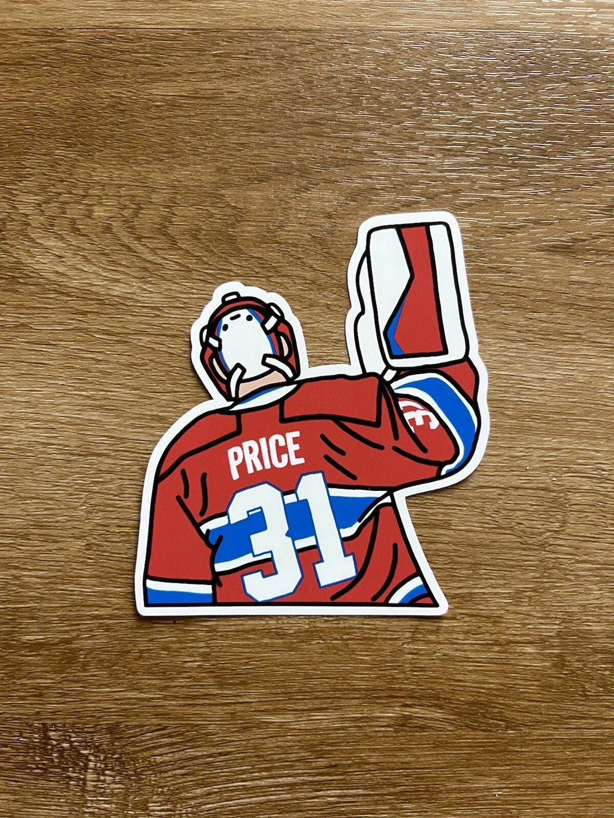Montreal Hockey - Carey Price - Die Cut Sticker