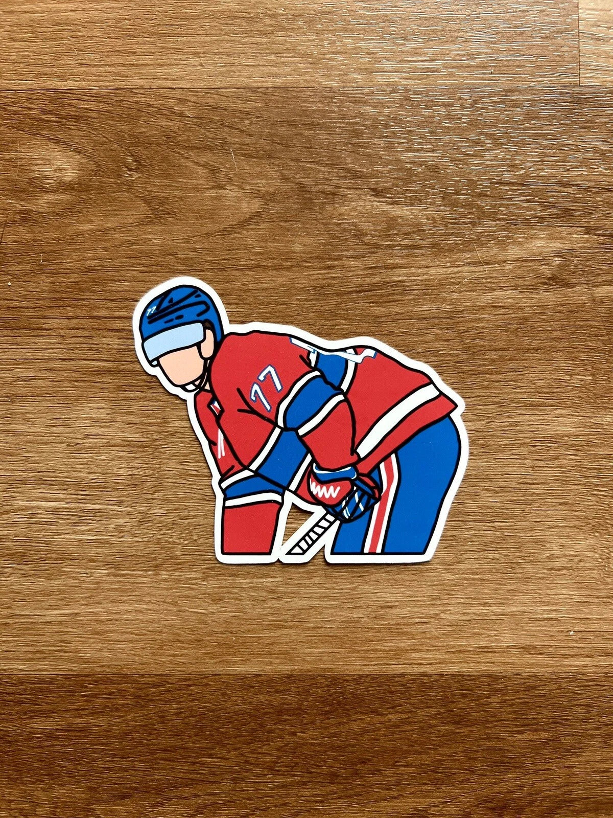 Montreal Hockey - Kirby Dach - Die Cut Sticker