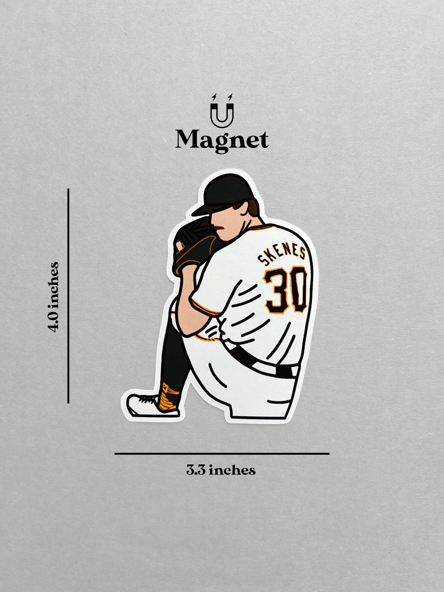 Pittsburgh Pirates | Paul Skenes | Fridge Magnet