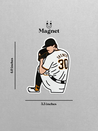 Pittsburgh Pirates | Paul Skenes | Fridge Magnet