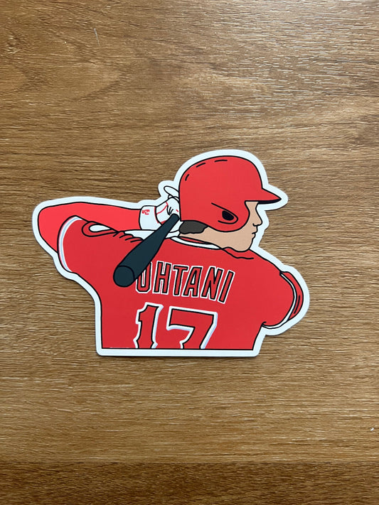 Los Angeles Angels - Shohei Ohtani - Die Cut Sticker