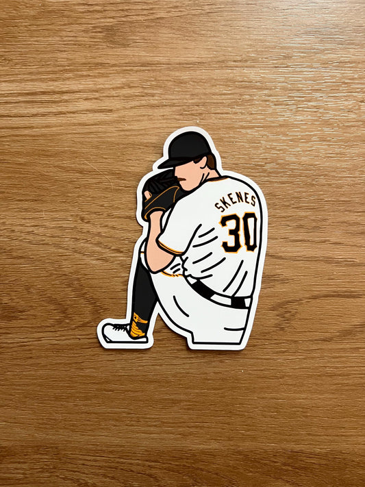 Pittsburgh Pirates - Paul Skenes - Die Cut Sticker