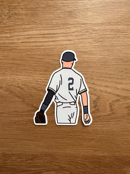 New York Yankees - Derek Jeter - Die Cut Sticker