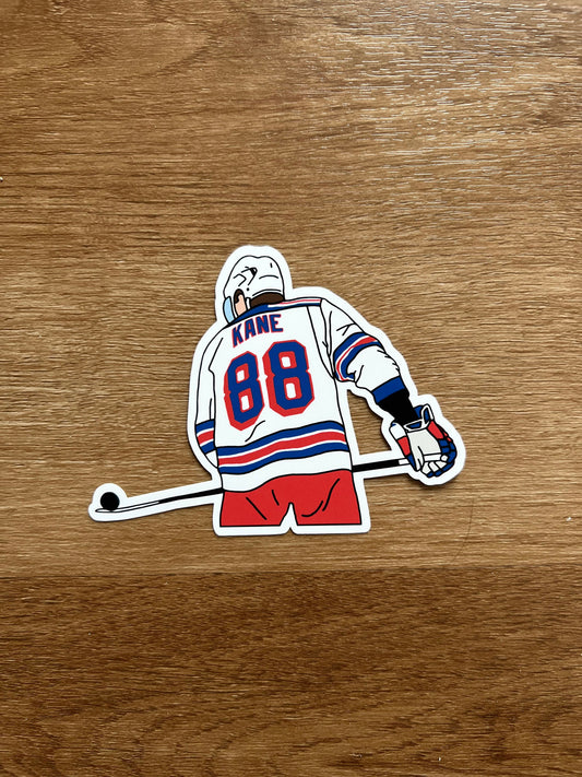 New York Rangers - Patrick Kane - Die Cut Stickers