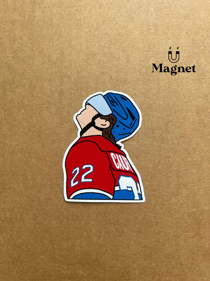 Montreal Canadiens | Cole Caufield | Fridge Magnet