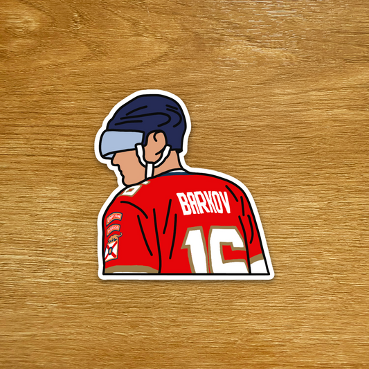 Florida Hockey - Aleksander Barkov - Die Cut Sticker
