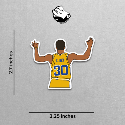 Golden State Basketball | Stephen Curry | Fridge Magnet