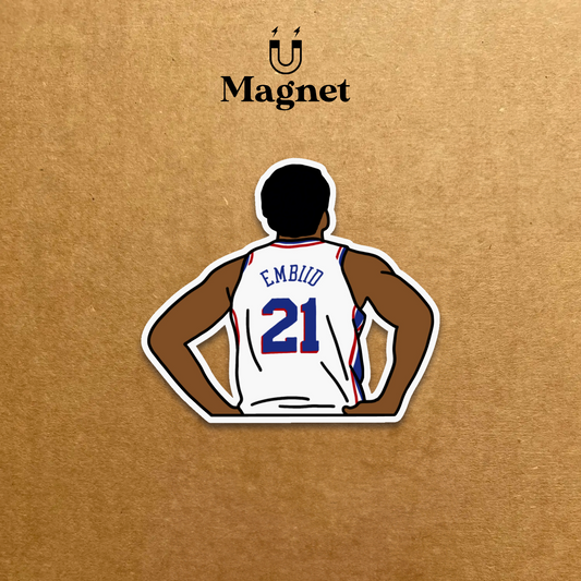 Philadelphia Basketball | Joel Embiid | Fridge Magnet