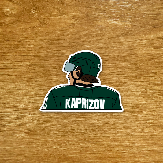 Minnesota Wild - Kirill Kaprizov - Die Cut Sticker