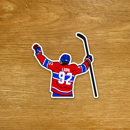 Montreal Hockey - Patrik Laine - Die Cut Sticker