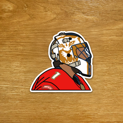Florida Hockey - Roberto Luongo - Die Cut Sticker