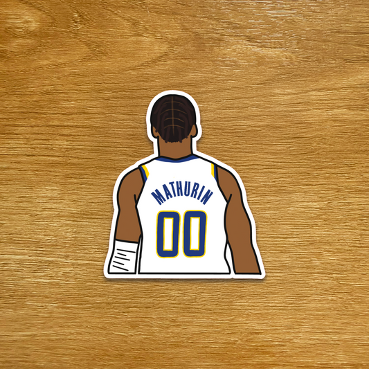 Indiana Pacers - Bennedict Mathurin - Die Cut Sticker