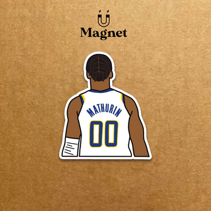 Indiana Basketball | Bennedict Mathurin | Fridge Magnet