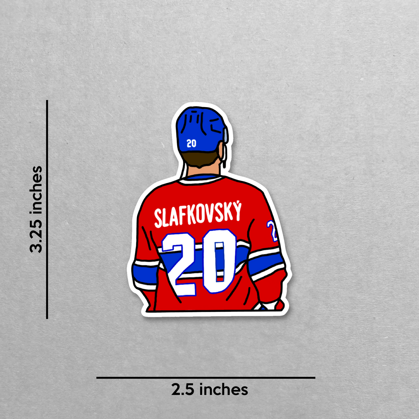 Montreal Hockey - Juraj Slafkovsky - Die Cut Sticker