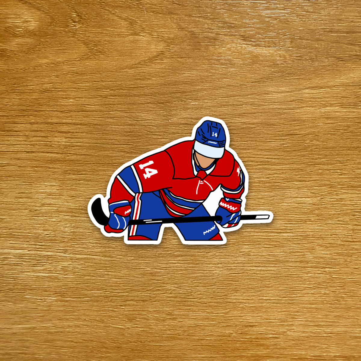 Montreal Canadiens - Nick Suzuki - Die Cut Sticker