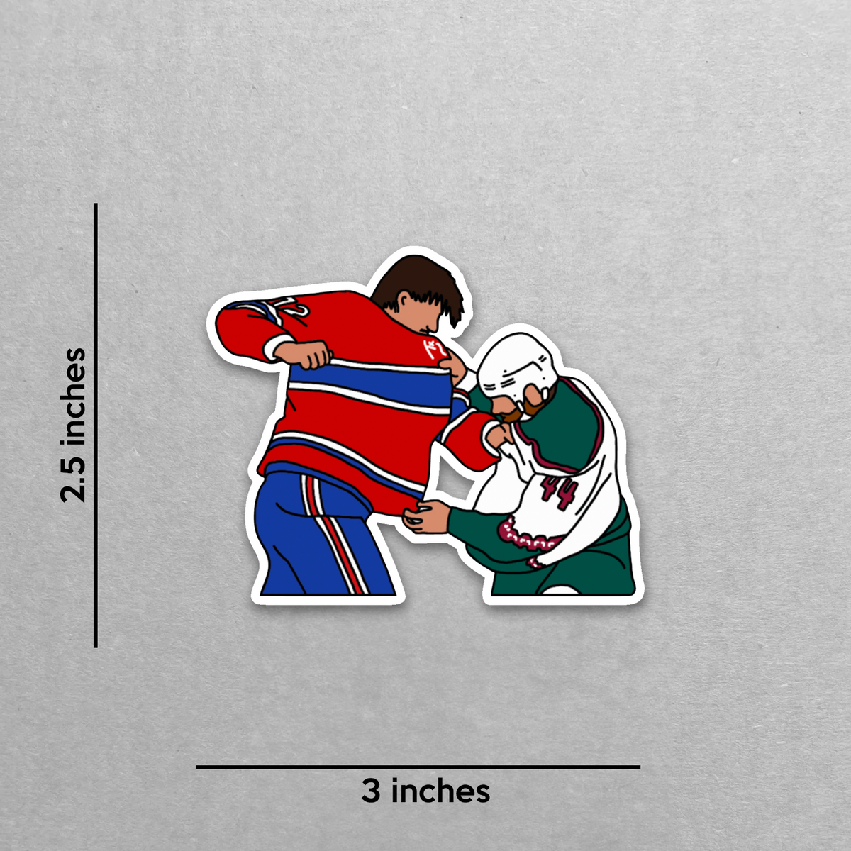 Montreal Hockey - Arber Xhekaj - Die Cut Sticker