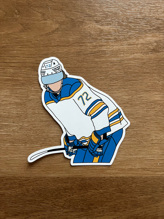 Buffalo Sabres - Tage Thompson - Die Cut Sticker