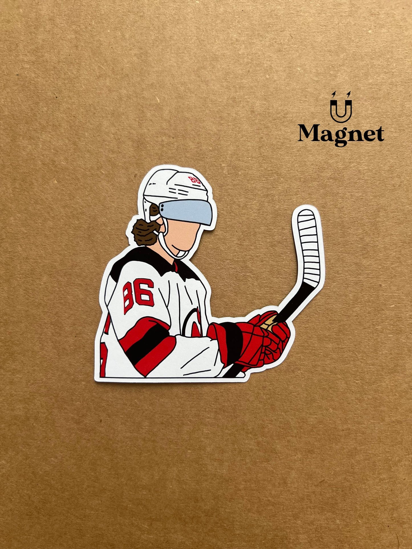 New Jersey Devils | Jack Hughes | Fridge Magnet