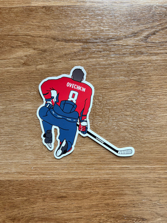Washington Capitals - Alexander Ovechkin - Die Cut Sticker