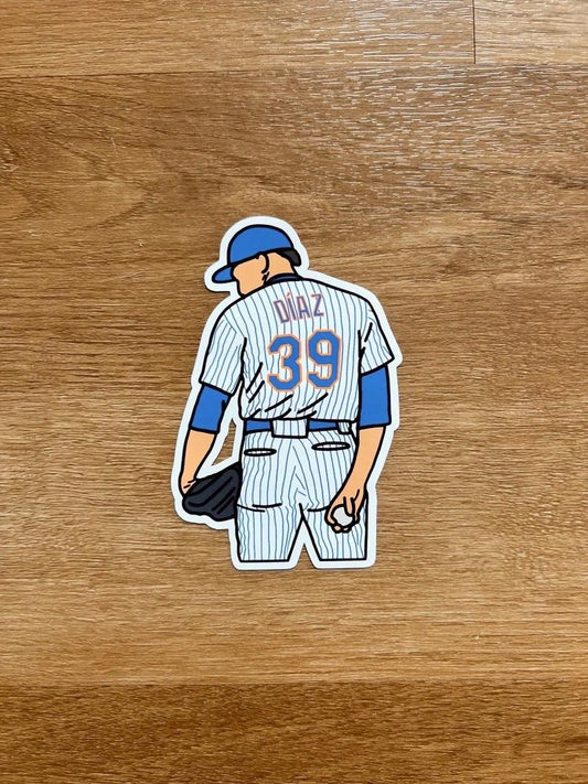 New York Mets - Edwin Diaz - Die Cut Sticker
