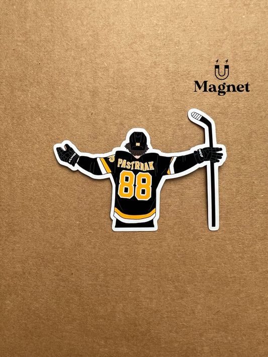 Boston Bruins | David Pastrnak | Fridge Magnet