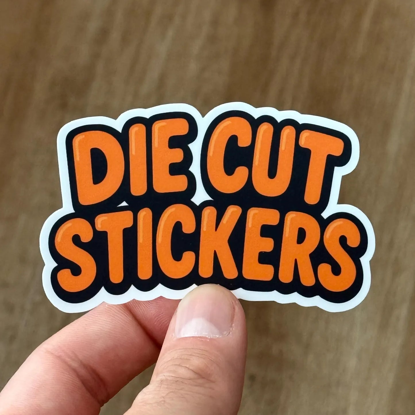 Die cut stickers - Pack of 250