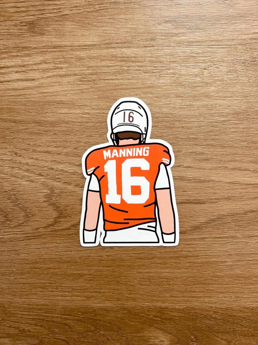 Texas Football - Arch Manning - Die Cut Sticker