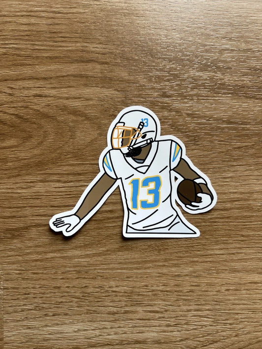 Los Angeles Football - Keenan Allen - Die Cut Sticker