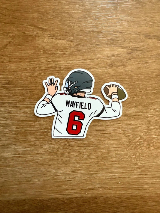 Tampa Bay Football - Baker Mayfield - Die Cut Sticker