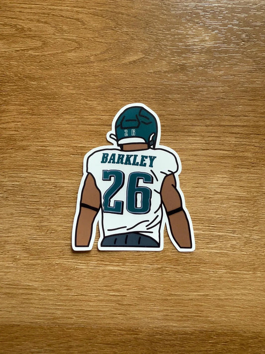 Philadelphia Football - Saquon Barkley - Die Cut Sticker