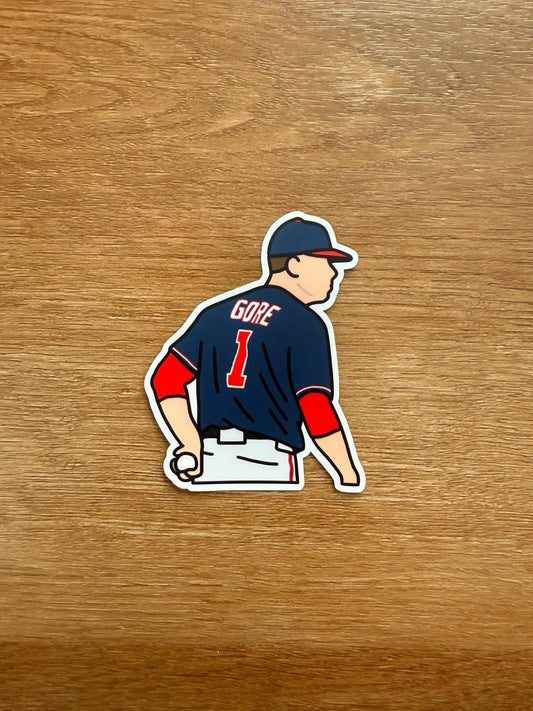 Washington Baseball - MacKenzie Gore - Die Cut Sticker